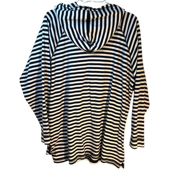 Polo RALPH LAUREN RL 2000 MENS hoodie large black white vtg y2k RL-64 hip hop - Picture 2 of 10